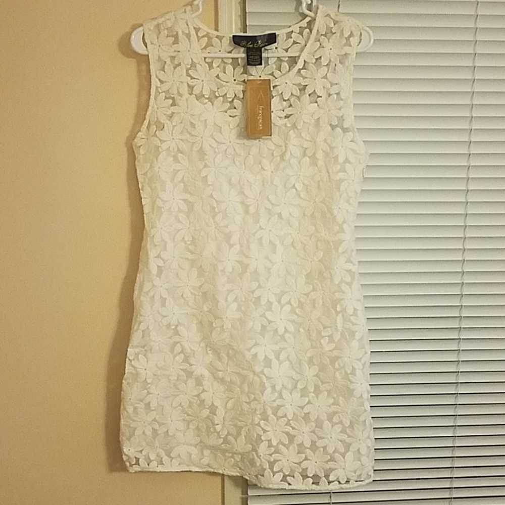 White Daisy Dress